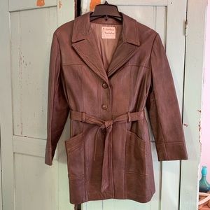 Vintage Leather Jacket!